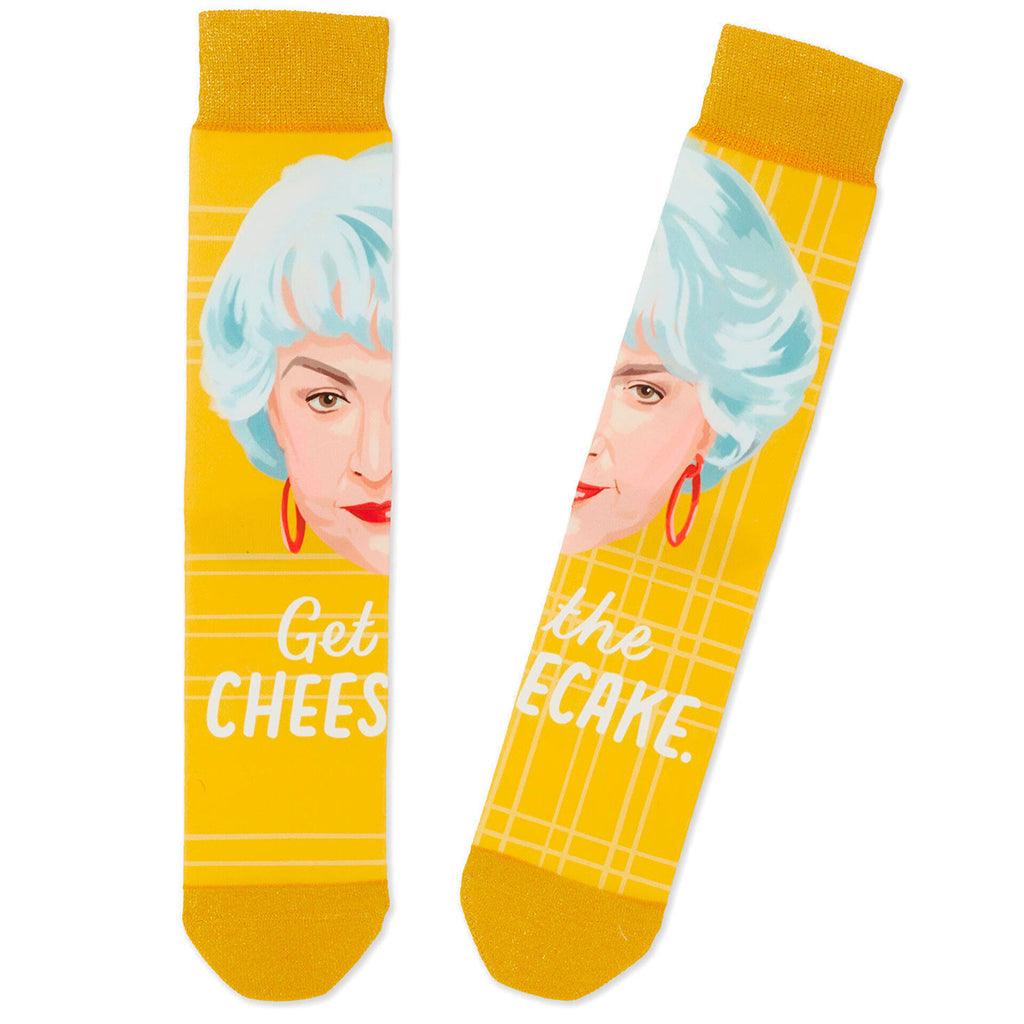 Hallmark  Dorothy The Golden Girls Cheesecake Novelty Crew Socks