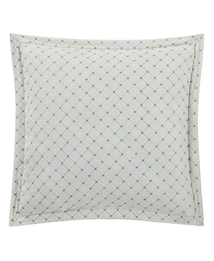 J Queen New York Blue Garden Decorative Pillow， 18