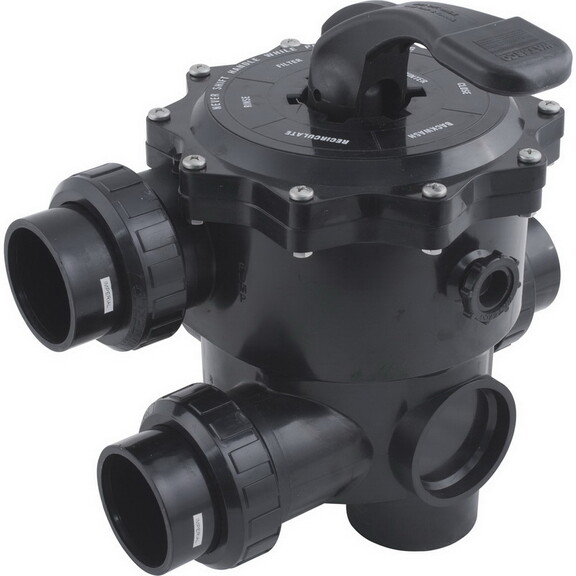 Waterco 2290590 Multiport Valve  Side Mount  2  6...