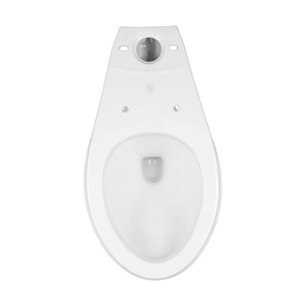 RENOVATORS SUPPLY MANUFACTURING Sheffield Corner 2-Piece 0.8 GPF1.6 GPF WaterSense Dual Flush Elongated Toilet in White with Slow Close Seat 10688