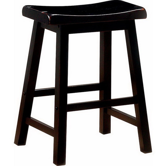 Benzara BM69425 Wooden Casual Counter Height Stool...