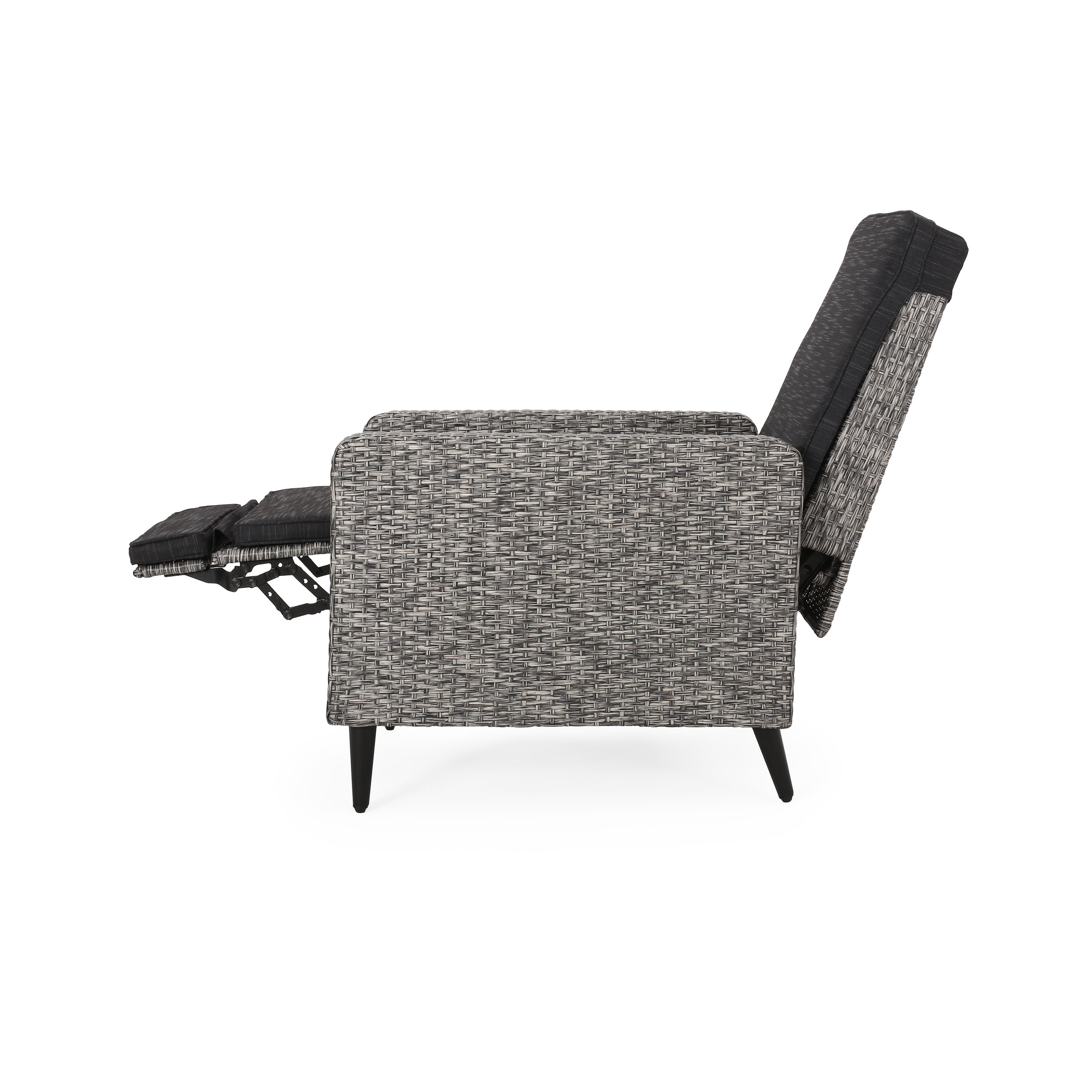 Fircrest Outdoor Wicker Recliner