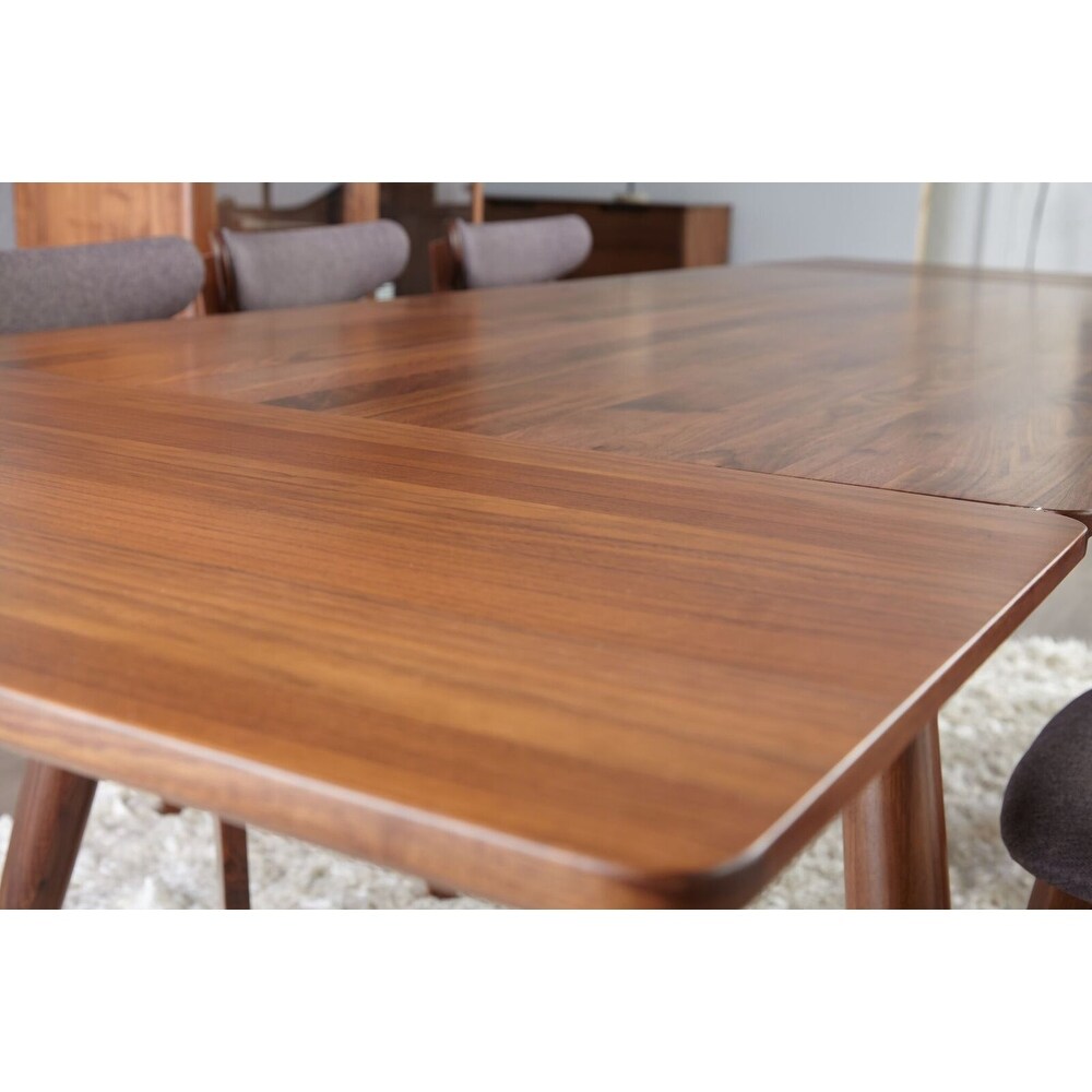 Kirkwood American Walnut Mid Century 77 inch Dining Table