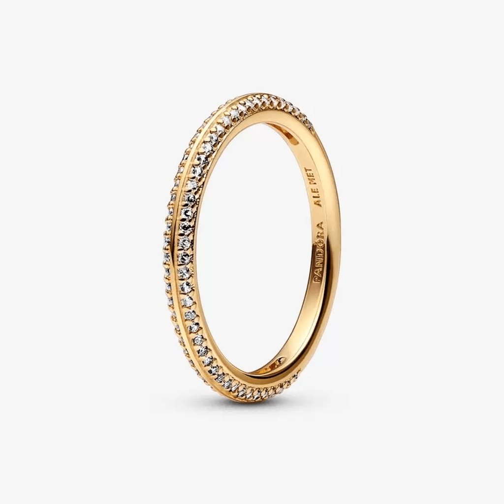 PANDORA  Pandora ME Pavé Ring - Gold Plated