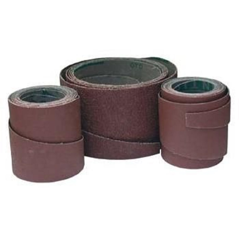 Mixed Grit Three Pre-Cut Abrasive Wraps for 25 In. Drum Sander ;