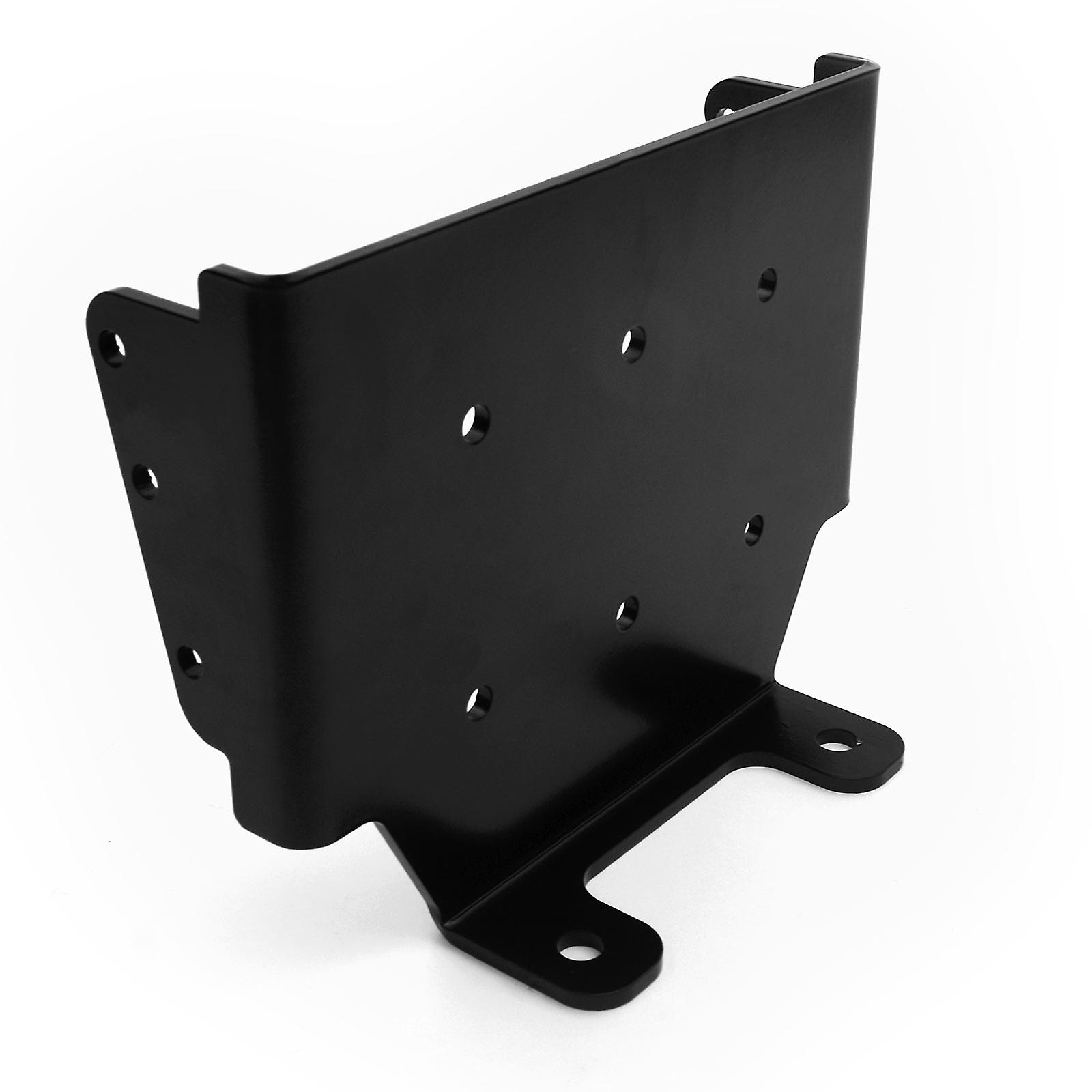 Heavy-Duty ATV Winch Mount Bracket Compatible with Suzuki Eiger 400 Vinson 500 Models- Ultra Durable， Powder Coated Steel， High-Tensile Strength