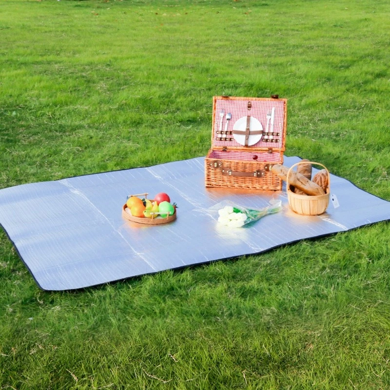 by manufacturer microfiber beach acrylic blanket waterproof picnic thick camping mat wholesale