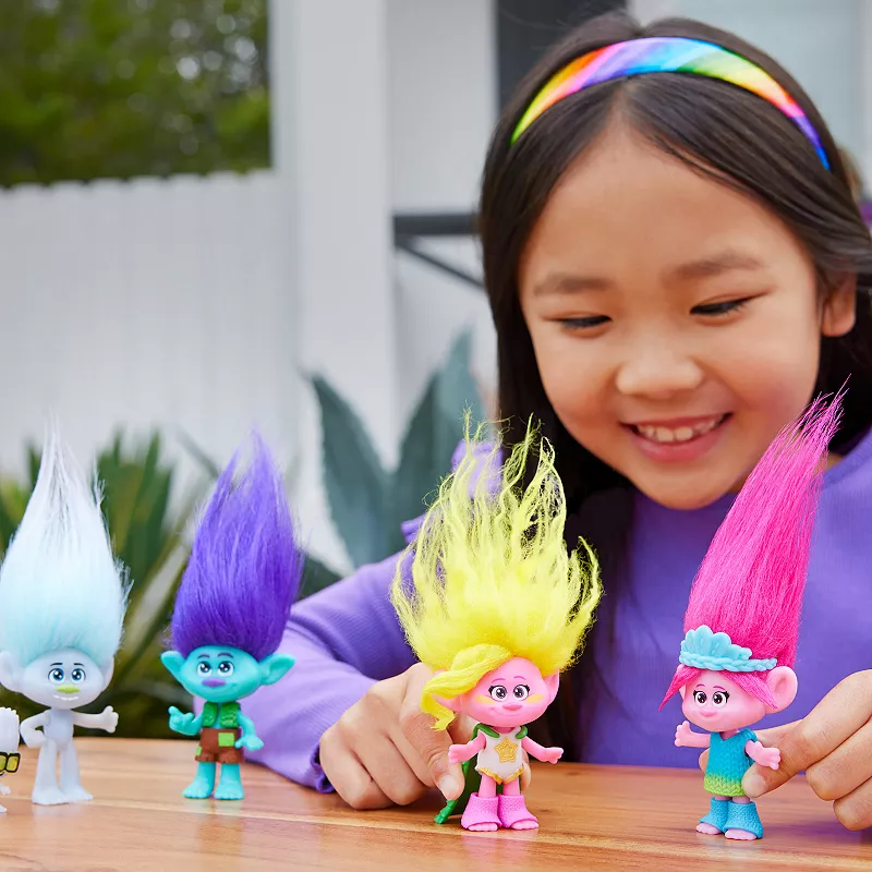 DreamWorks Trolls Band Together Guy Diamond Doll with Tiny Diamond Figure