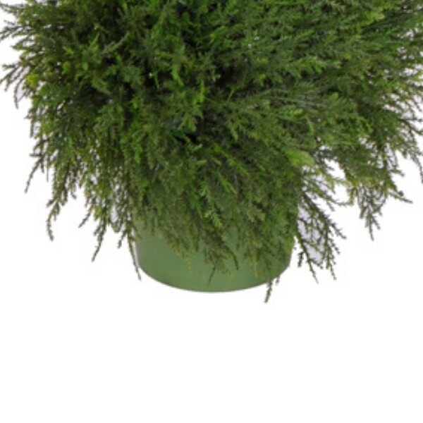 Faux Juniper Spiral Topiary