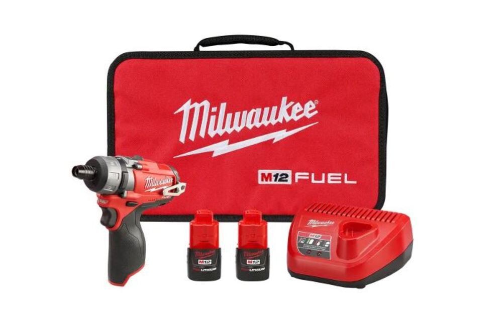 Milwaukee M12 FUEL 2SPD Screwdriver Kit 2402-22 from Milwaukee