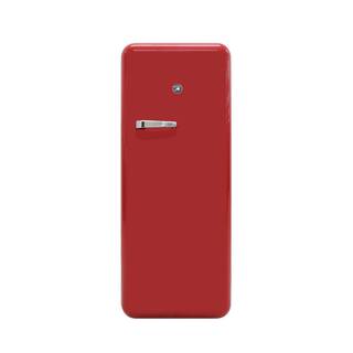 Brama 9.2 cu. ft. Freestanding Top Freezer Retro Refrigerator in Red BR-RETRO-01-R