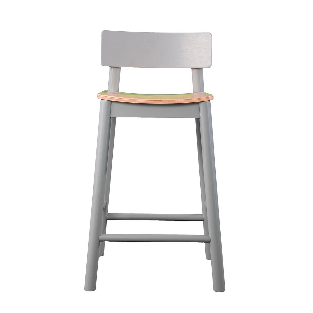 SEI Furniture Calisbry Two Tone Counter Stools (Set of 2)