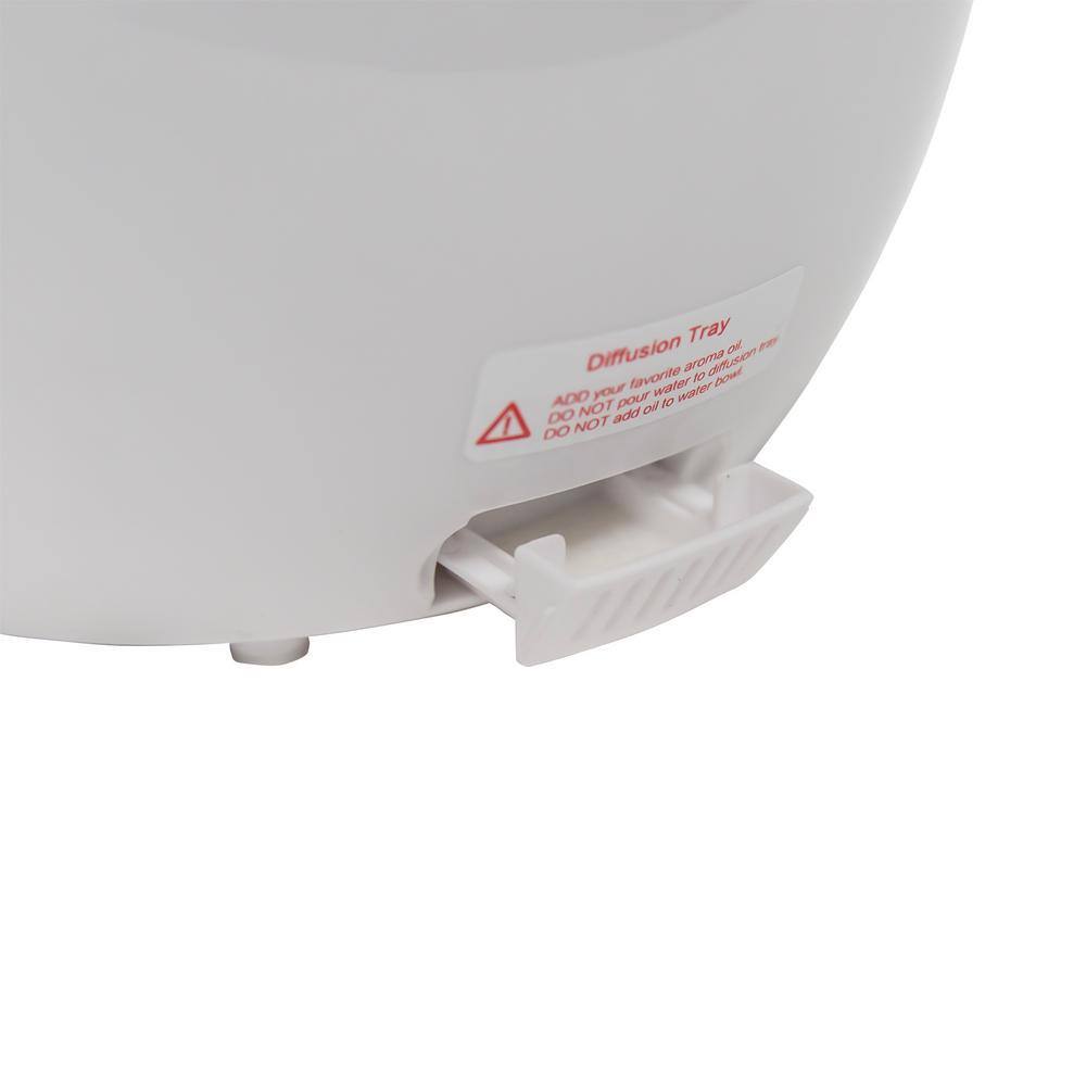 AIRCARE AURORAmini 0.33 Gal. Ultrasonic Humidifier for 360 sq. ft. AUV10AWHT