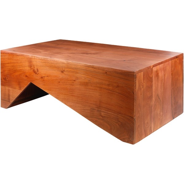 Asma Modern Angular Wooden Coffee Table - 15