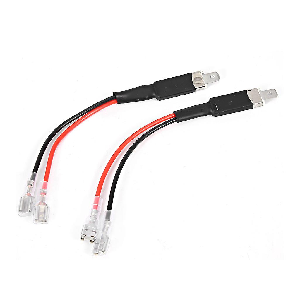 2pcs H1 Led Single Conversion Wiring Connector Cable Holder Adapter For Hid Headlight Bulbs