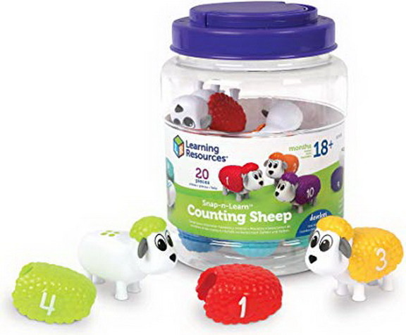 Learning Resources LER6712 Snap N Learn  153Coun...