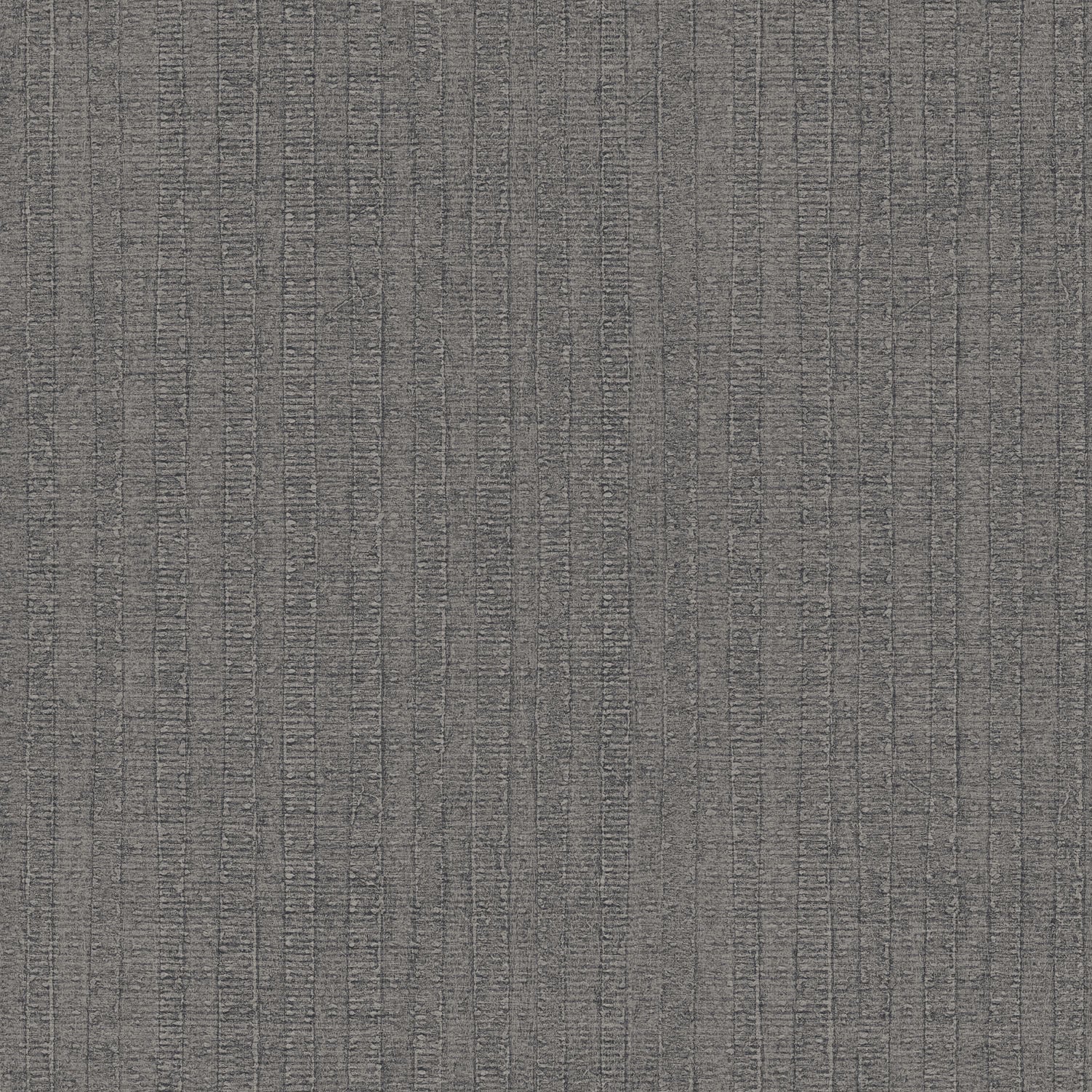 Sample Moss Stripe Wallpaper in Charcoal from the Bazaar Collection