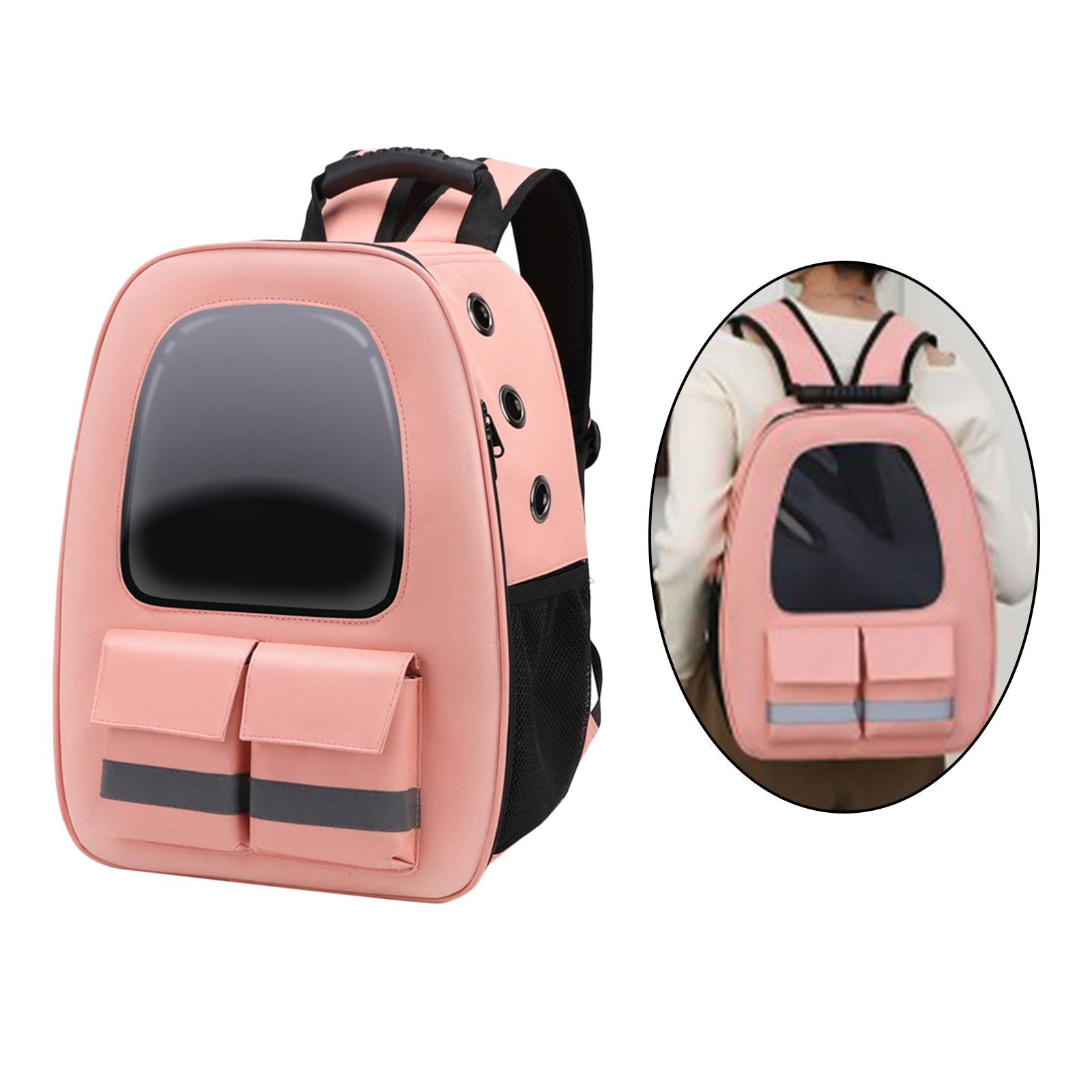 2pcs Cat Carrier Backpack Large Airline Approved Pet Backpack Travel Outdoor