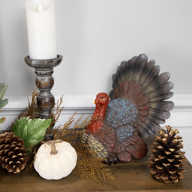 Fall Harvest Turkey Tabletop Decoration