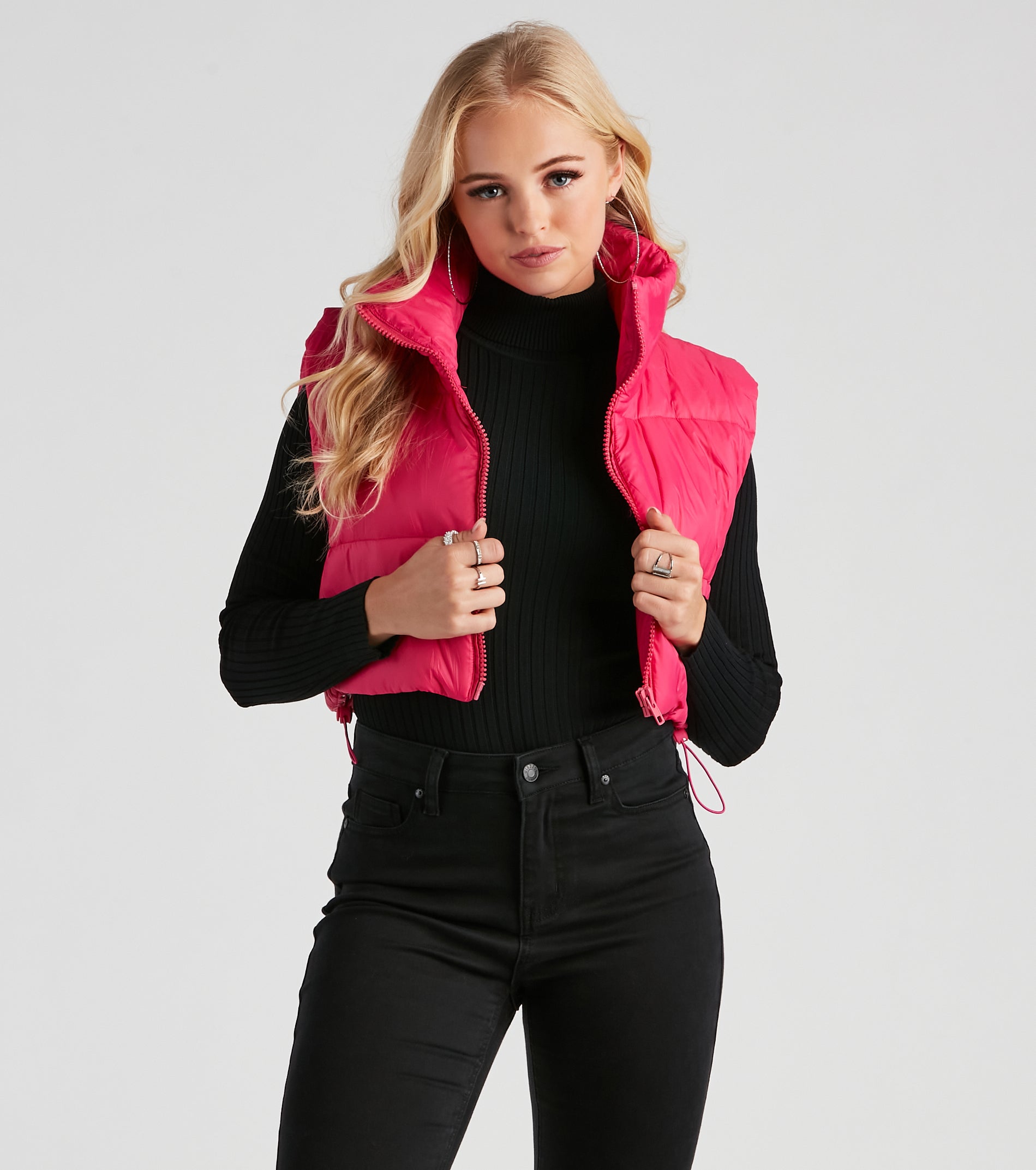 Trend Alert Cropped Puffer Vest