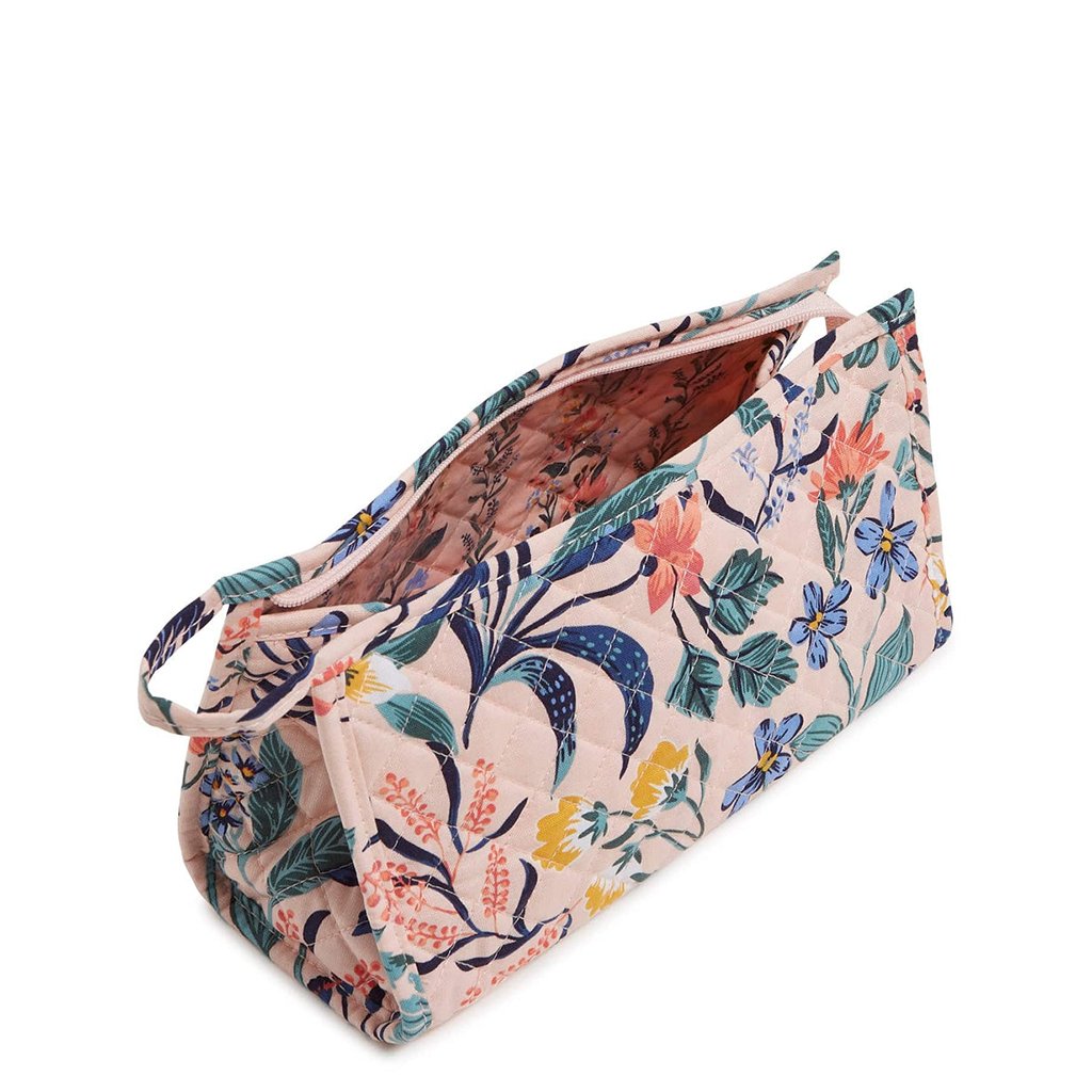 Vera Bradley  Trapeze Cosmetic Bag in Paradise Coral