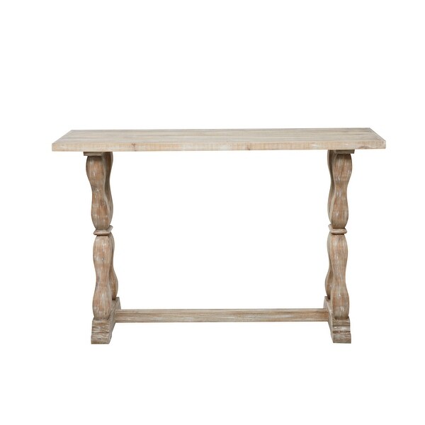 Brown Wood Farmhouse Console Table - 48 x 16 x 32