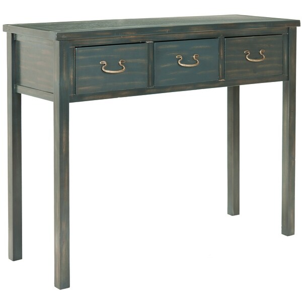 SAFAVIEH Cindy Teal Console Table