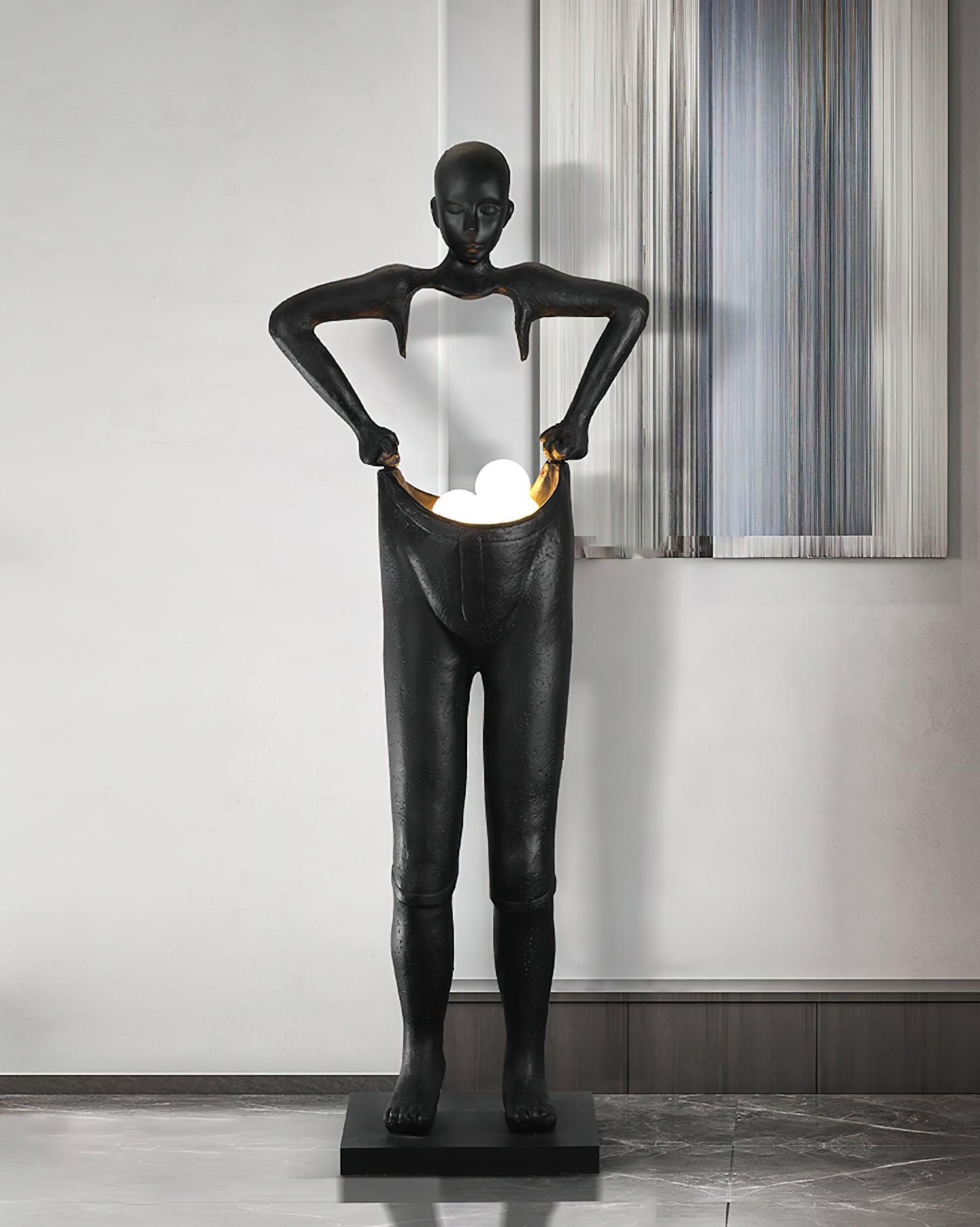 Carrier Sculpture Floor Lamp