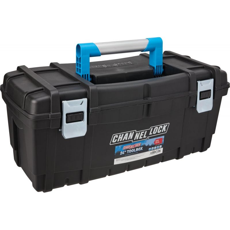 Channellock 24 In. Toolbox 47.75 Lb. Black Blue