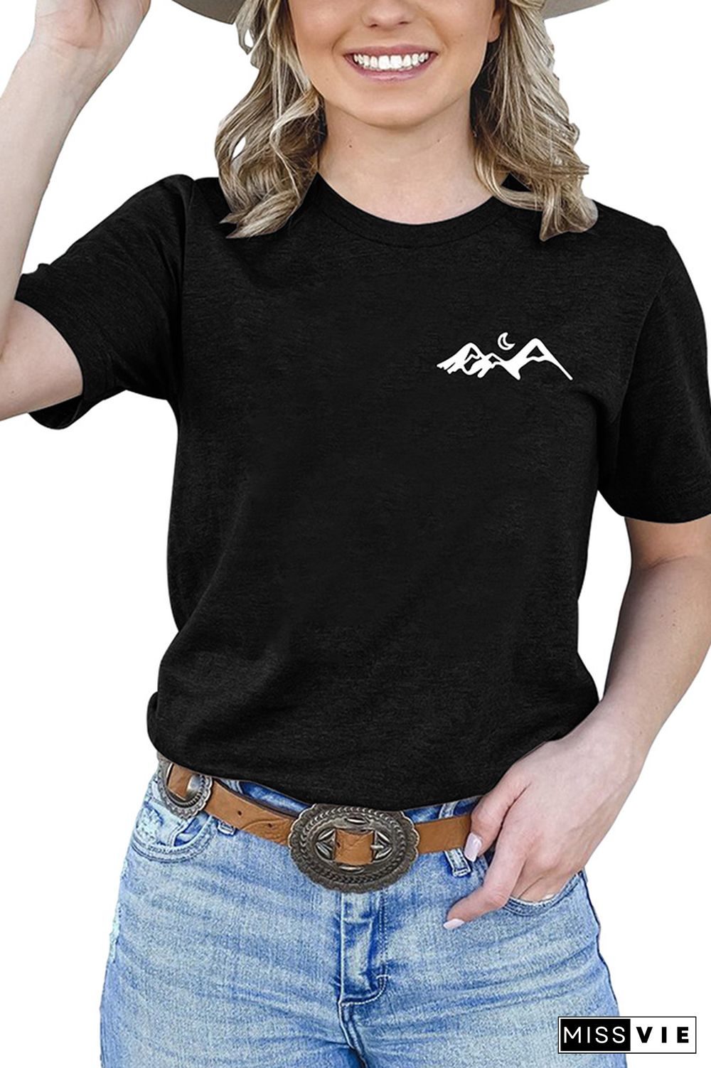 Camping Mountains Graphic Tee