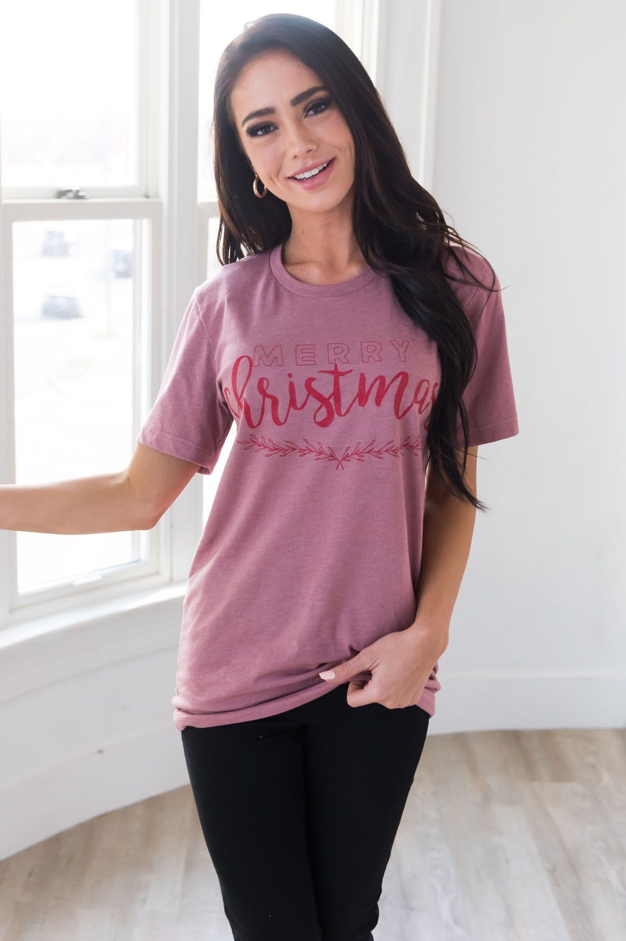 Merry Christmas Modest Tee