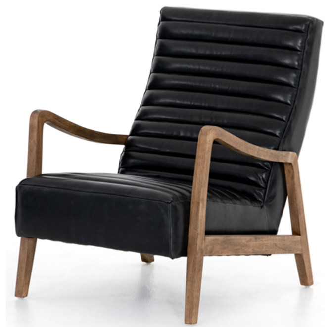 Charles Living Chair   Midcentury   Armchairs And Accent Chairs   by Marco Polo Imports  Houzz