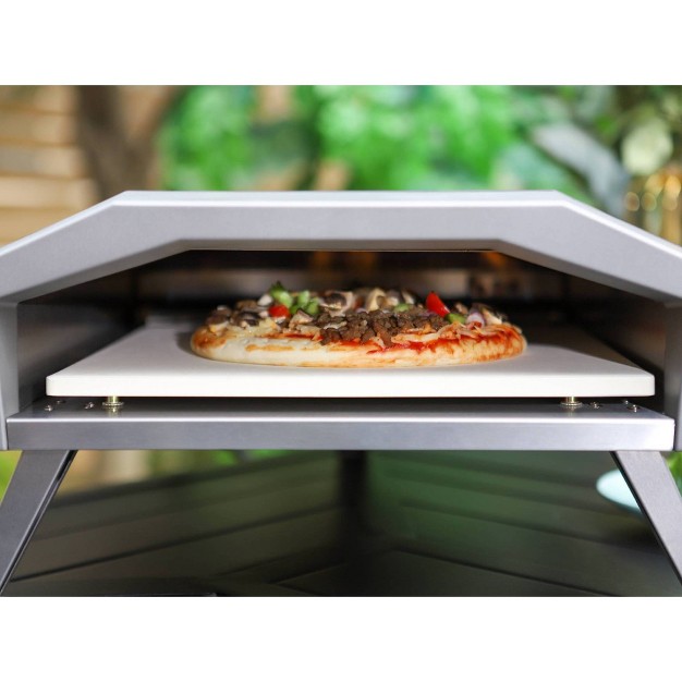 Captiva Designs E02gr011 Propane Gas Outdoor Pizza Oven Black