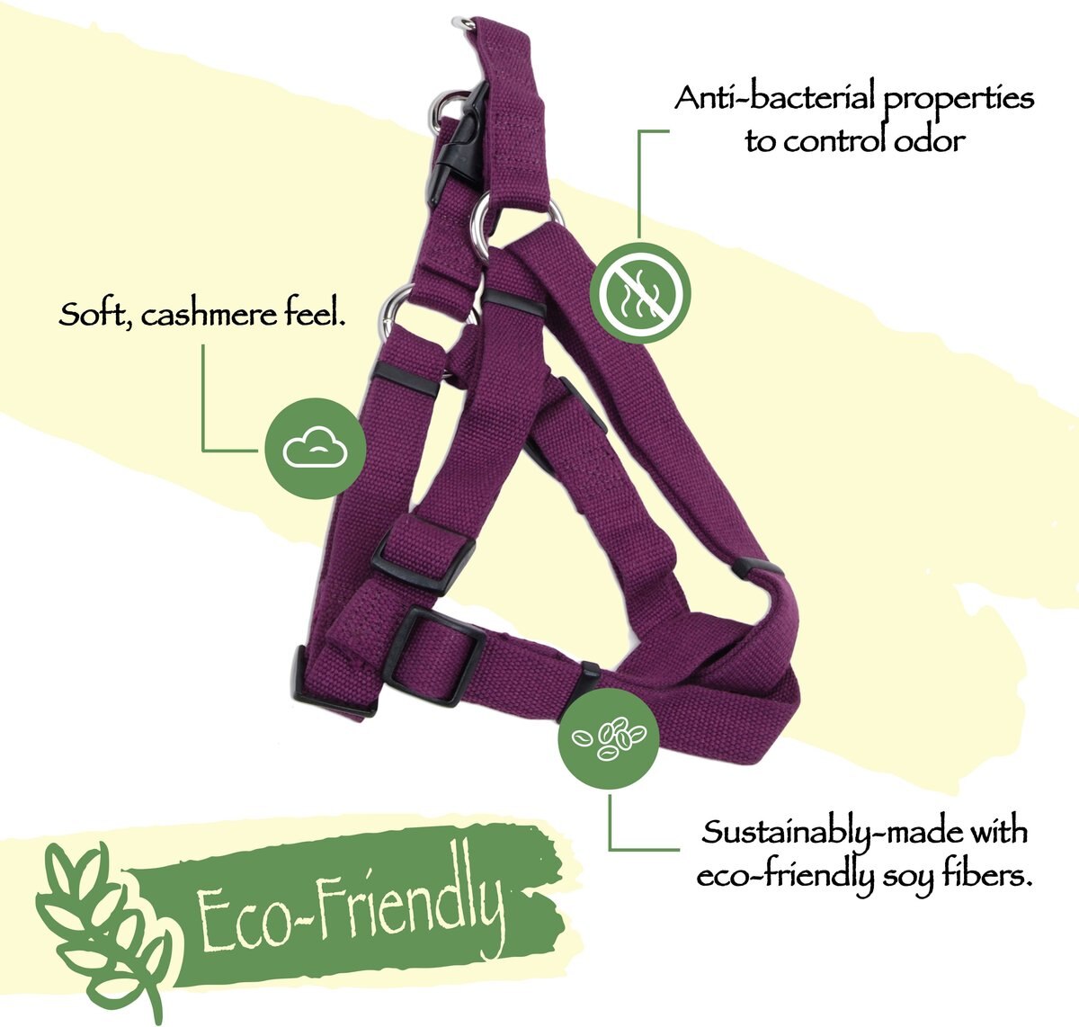 New Earth Soy Comfort Wrap Adjustable Dog Harness