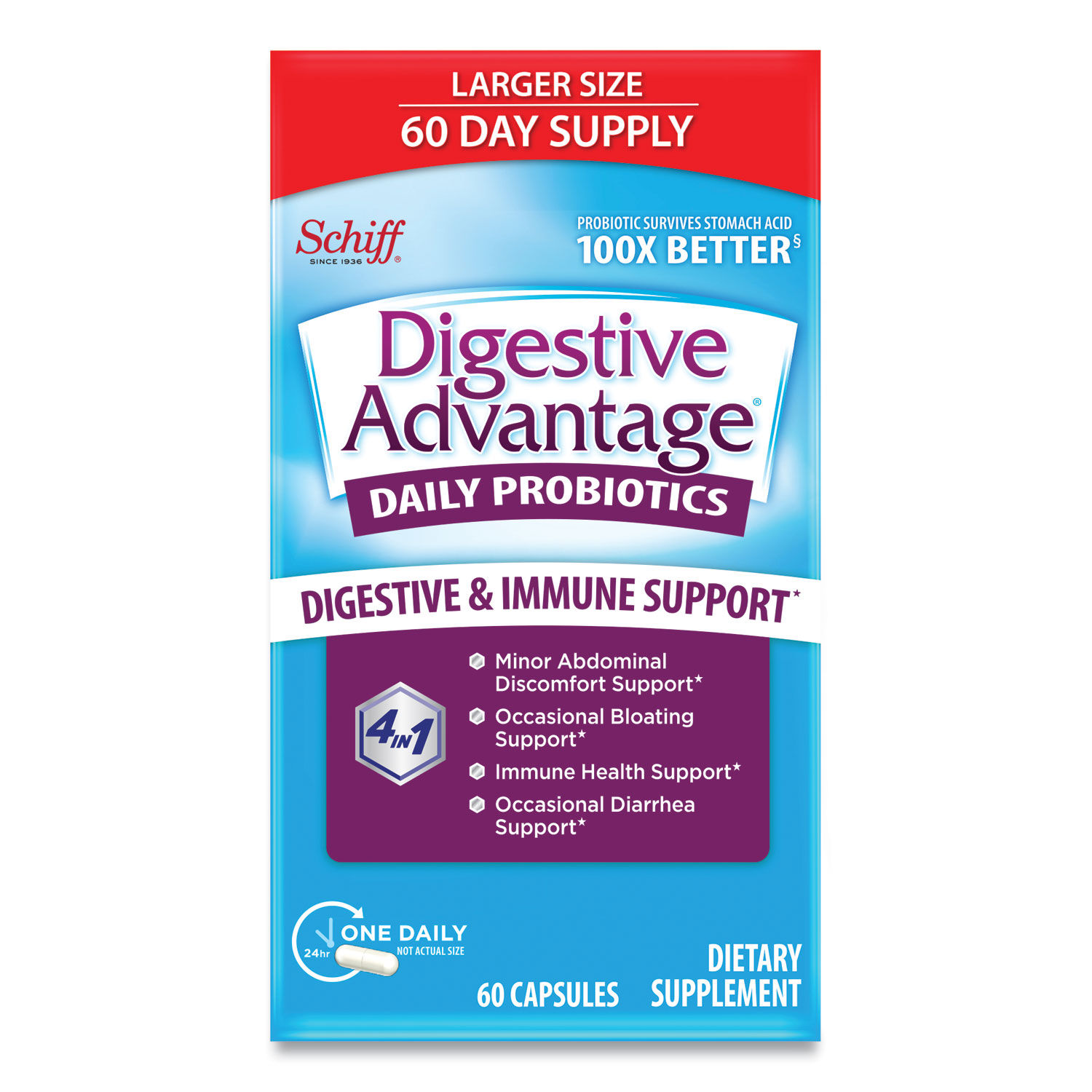 Daily Probiotic Capsule by Digestive Advantageandreg; DVA96262