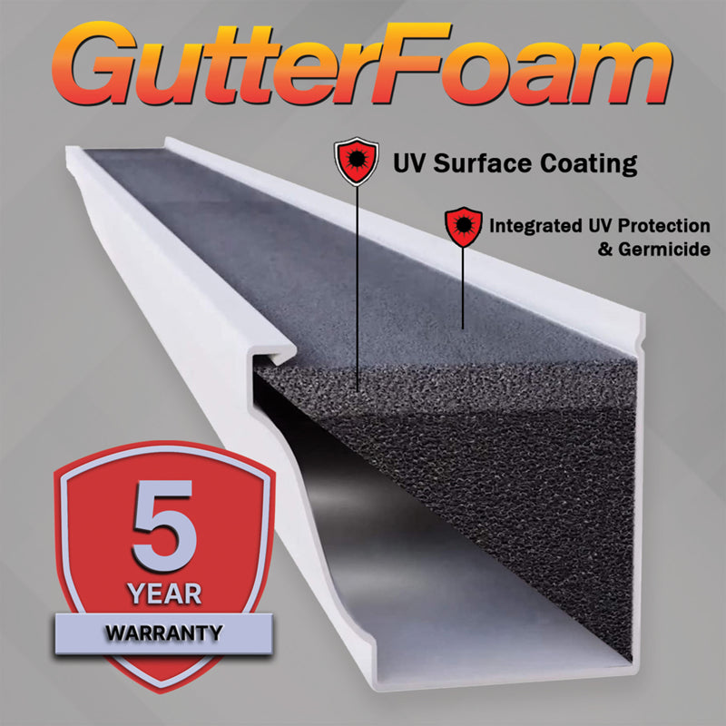 GUTTER INSERT FOAM 4'X5