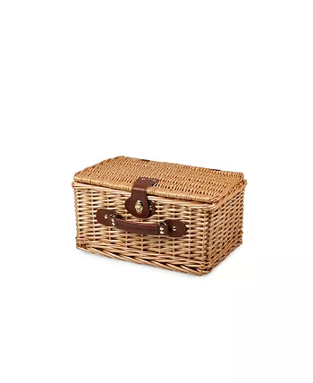 Picnic Time Plaid Red Catalina Picnic Basket