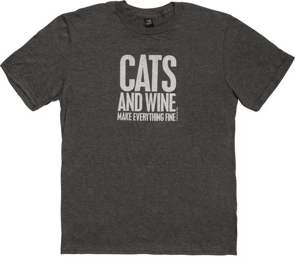 Primitives By Kathy Cats and Wine T-Shirt