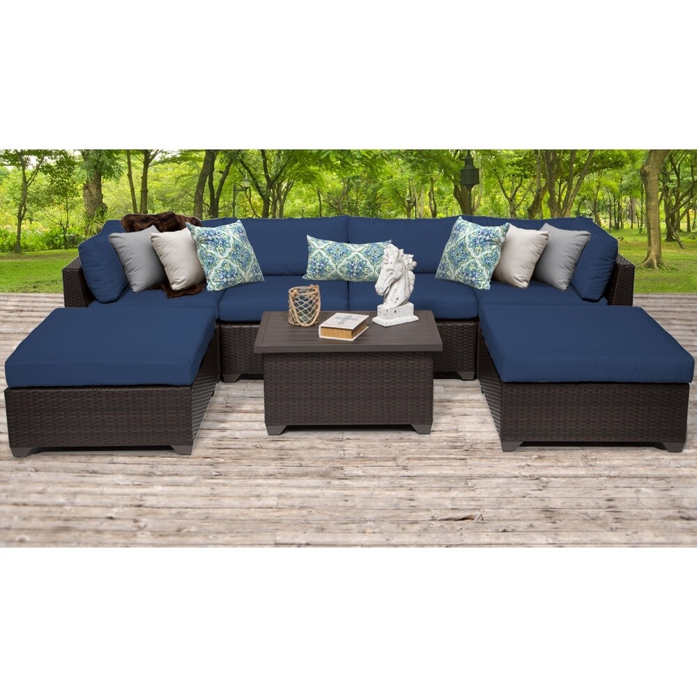 Belle 7 Piece Outdoor Wicker Patio Furniture Set 07b