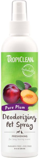 TropiClean Pure Plum Deodorizing Dog and Cat Spray