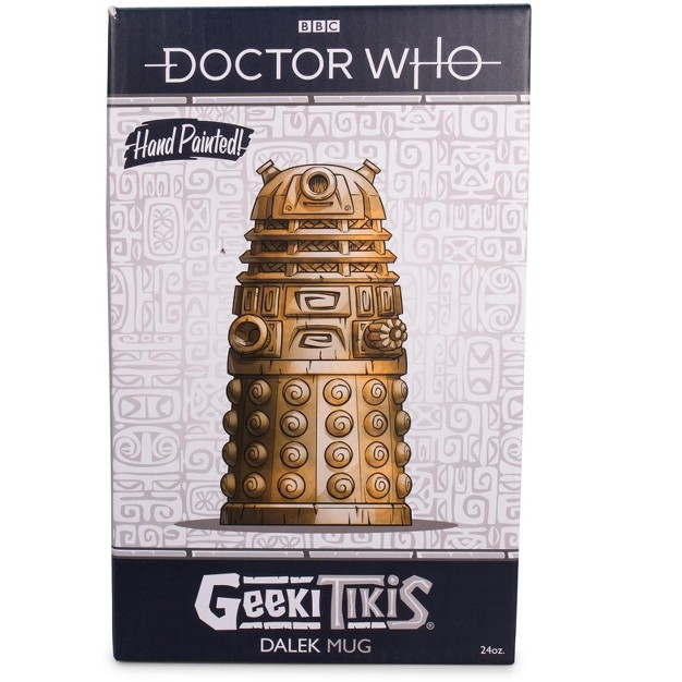 Beeline Creative Geeki Tikis Doctor Who Dalek Ceramic Mug Holds 24 Ounces