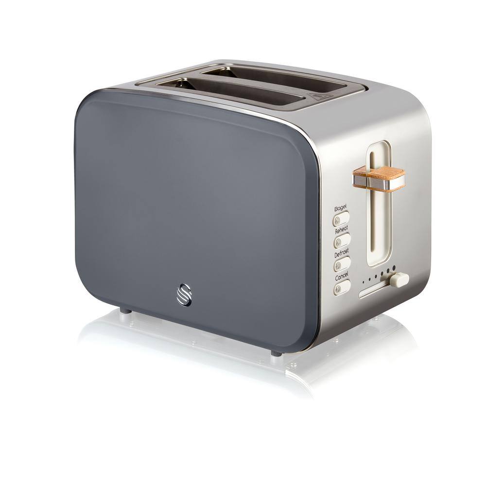 Nordic 2-Slice Toaster - Grey ST14610GRYN