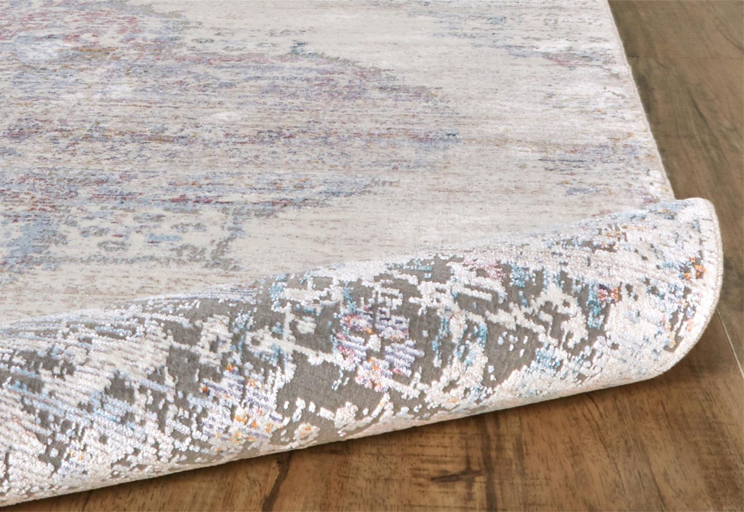 Tirza Ivory and Gray Rug by BD Fine