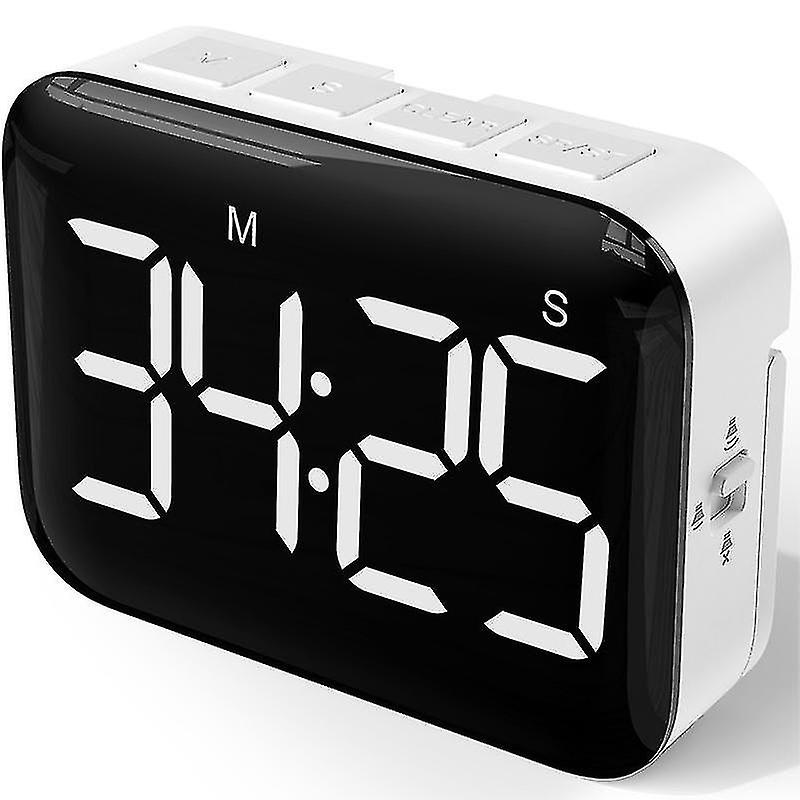 Digital Kitchen Cooking Timer Magnetic Countdown Count Up Timer With Large Led Display Loud Volume A