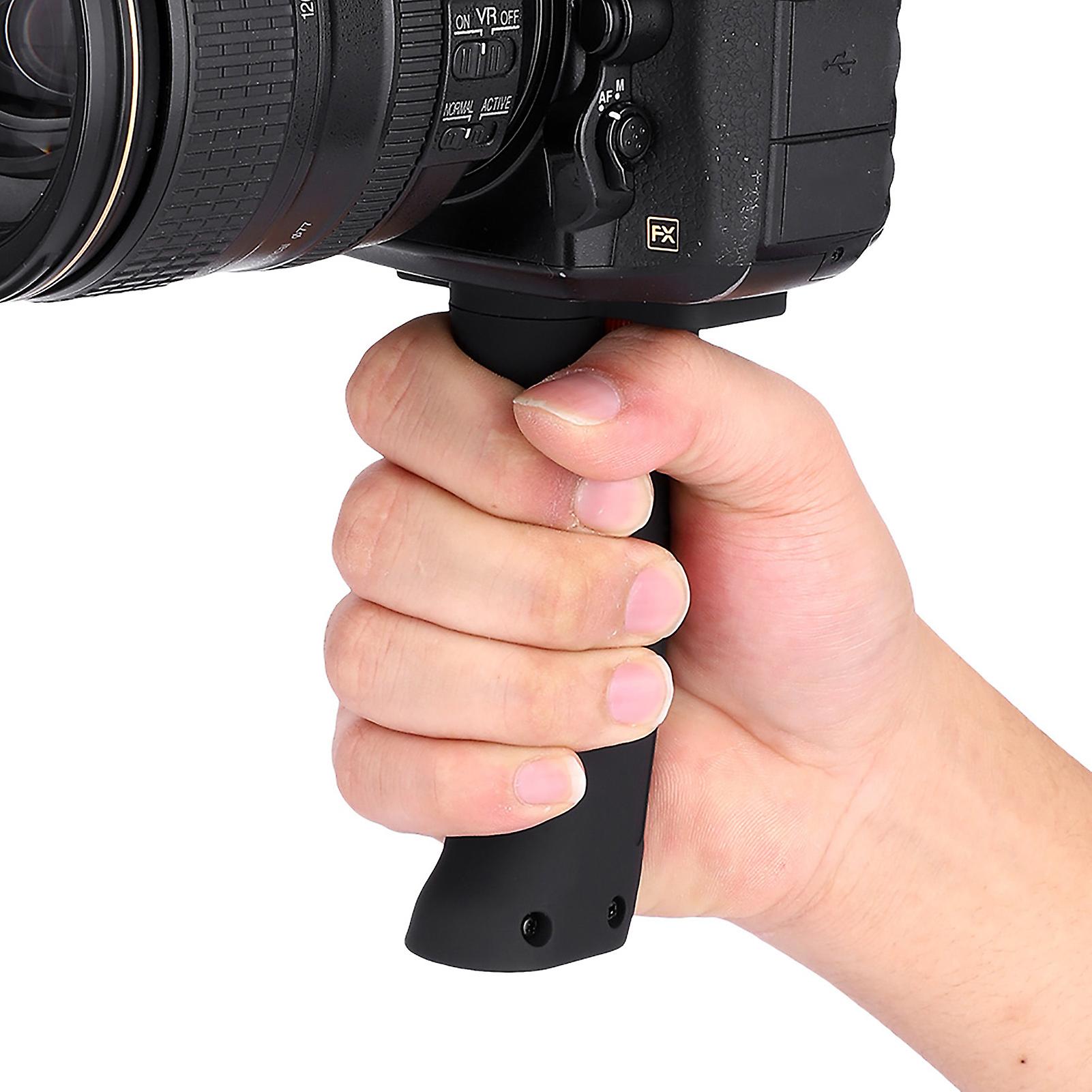 Portable Plastic 1/4'' Screw Extension Handheld Pistol Handle Grip For Canon Nikon