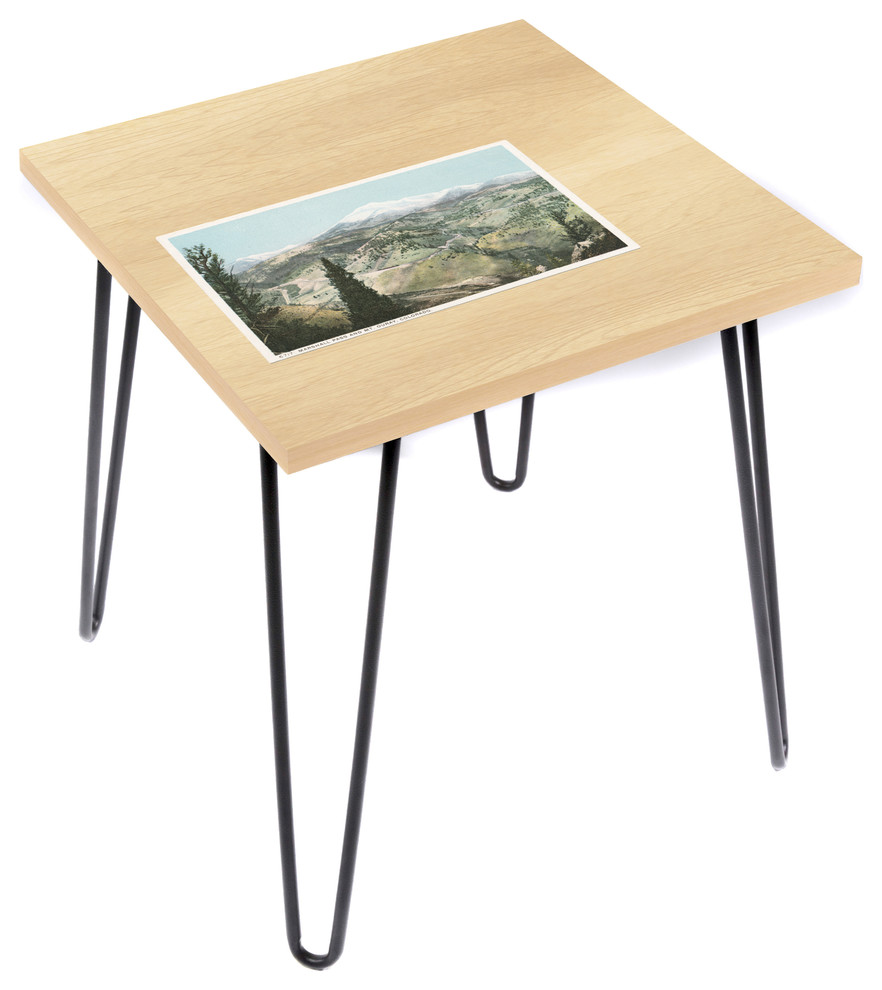 Spires Peaks and Passes  Marshall Pass Side Table  20 quot  Contemporary   Side Tables And End Tables   by LAMOU  Houzz