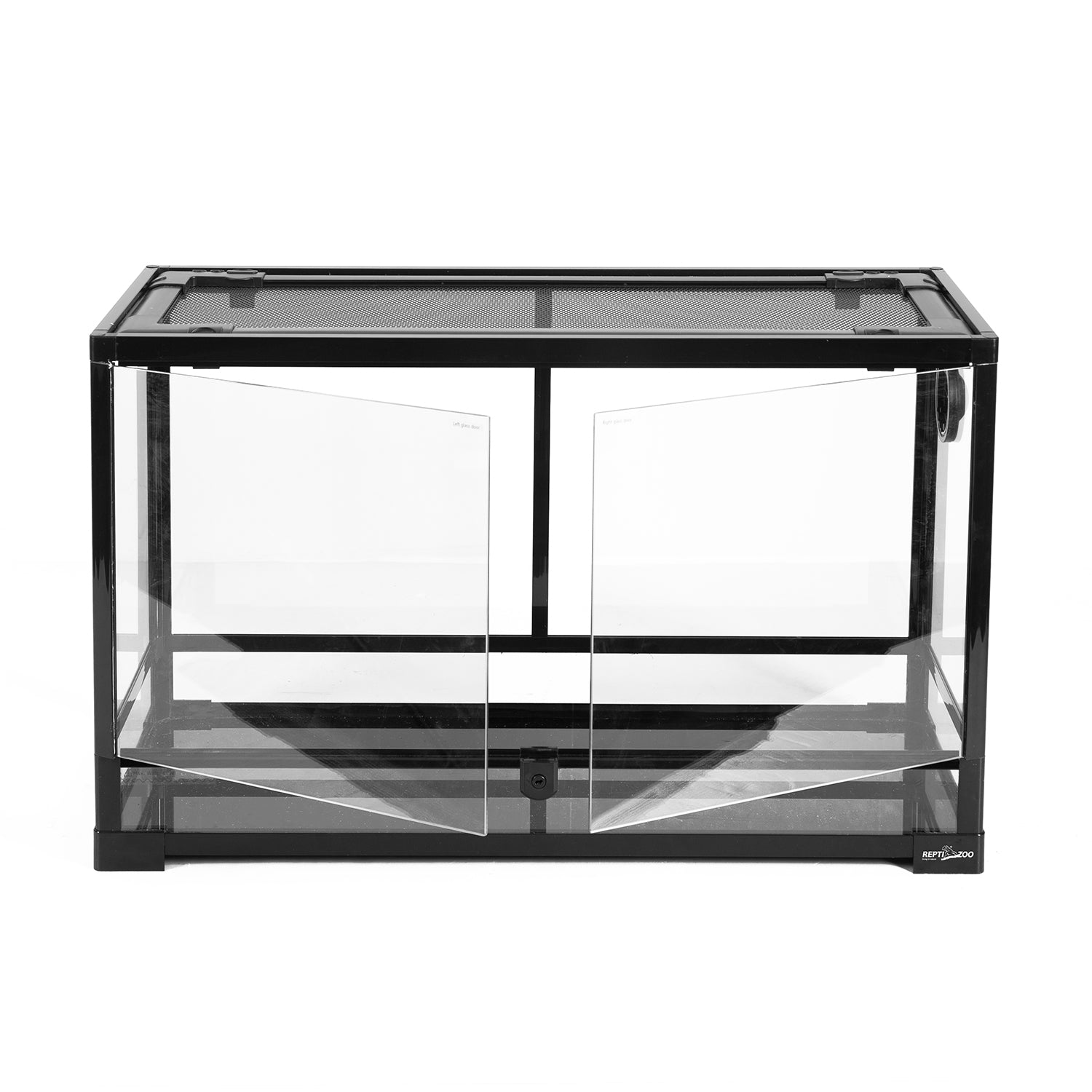 REPTI-ZOO Reptile Knock Down Glass Terrarium with Double Hinge Door 30