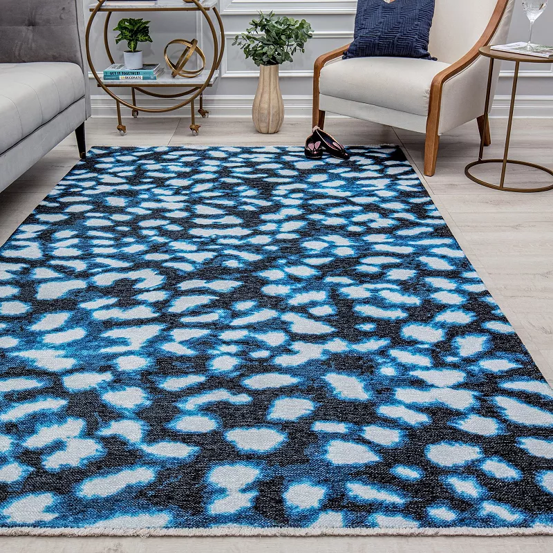 Isaac Mizrahi Eloise Contemporary Geometric Soft Spot Rug