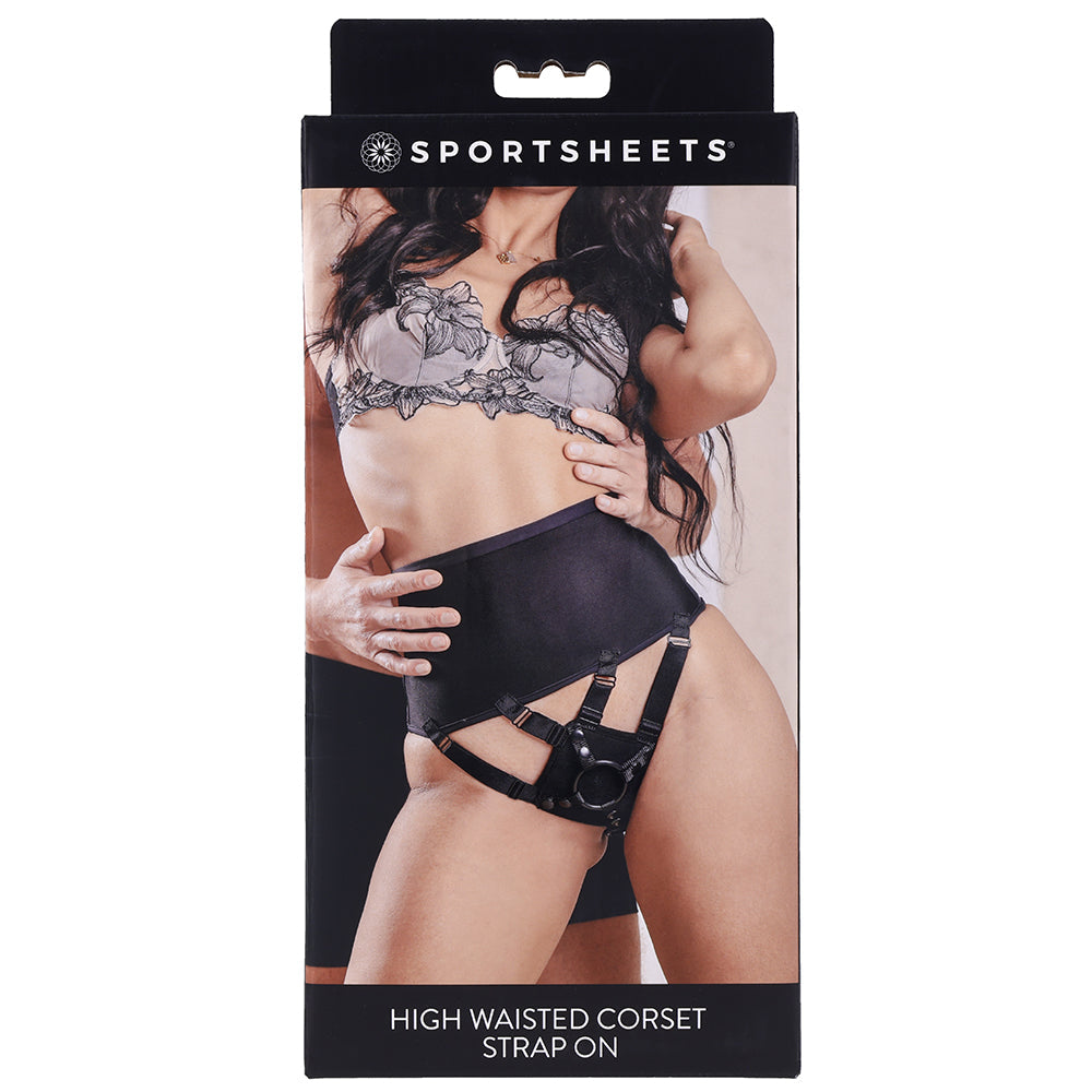 High Waisted Corset Strap-On