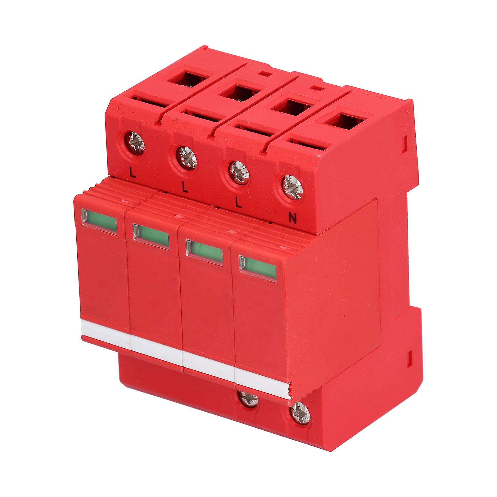 Surge Protective Arrester Device Ptb Din Rail Photovoltaic Distribution Box Protector 220380v100ka